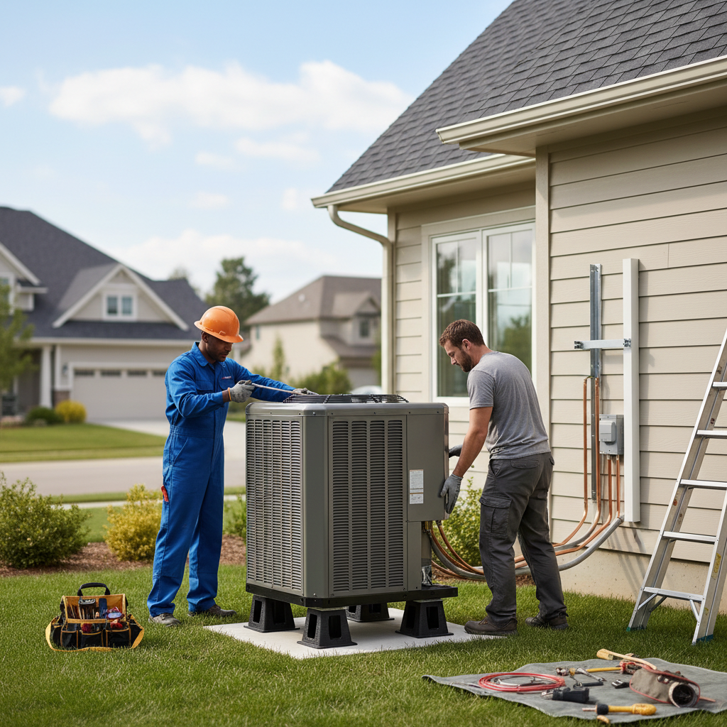 Thermopompe Lambton — installation professionnelle