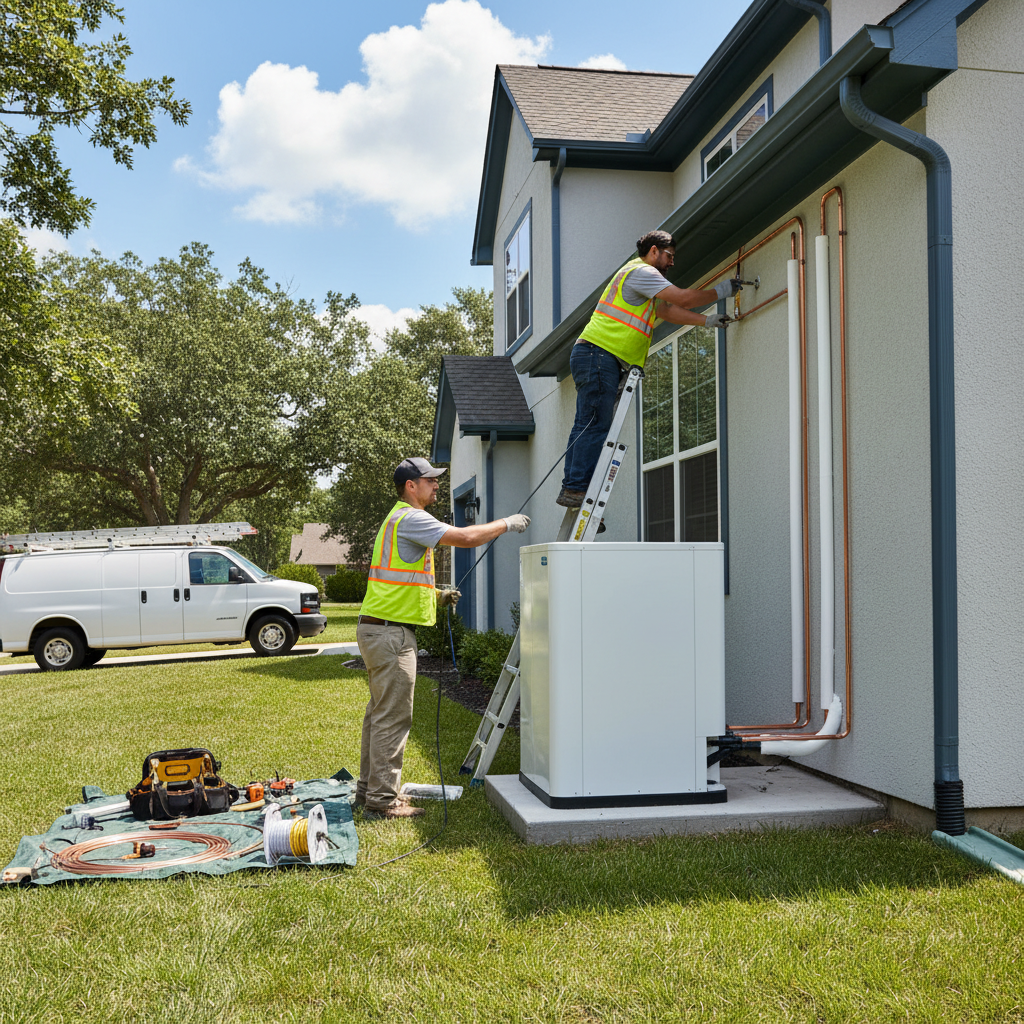 Thermopompe Waterville — installation professionnelle