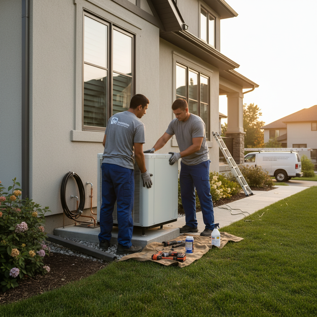 Thermopompe Rougemont — installation professionnelle
