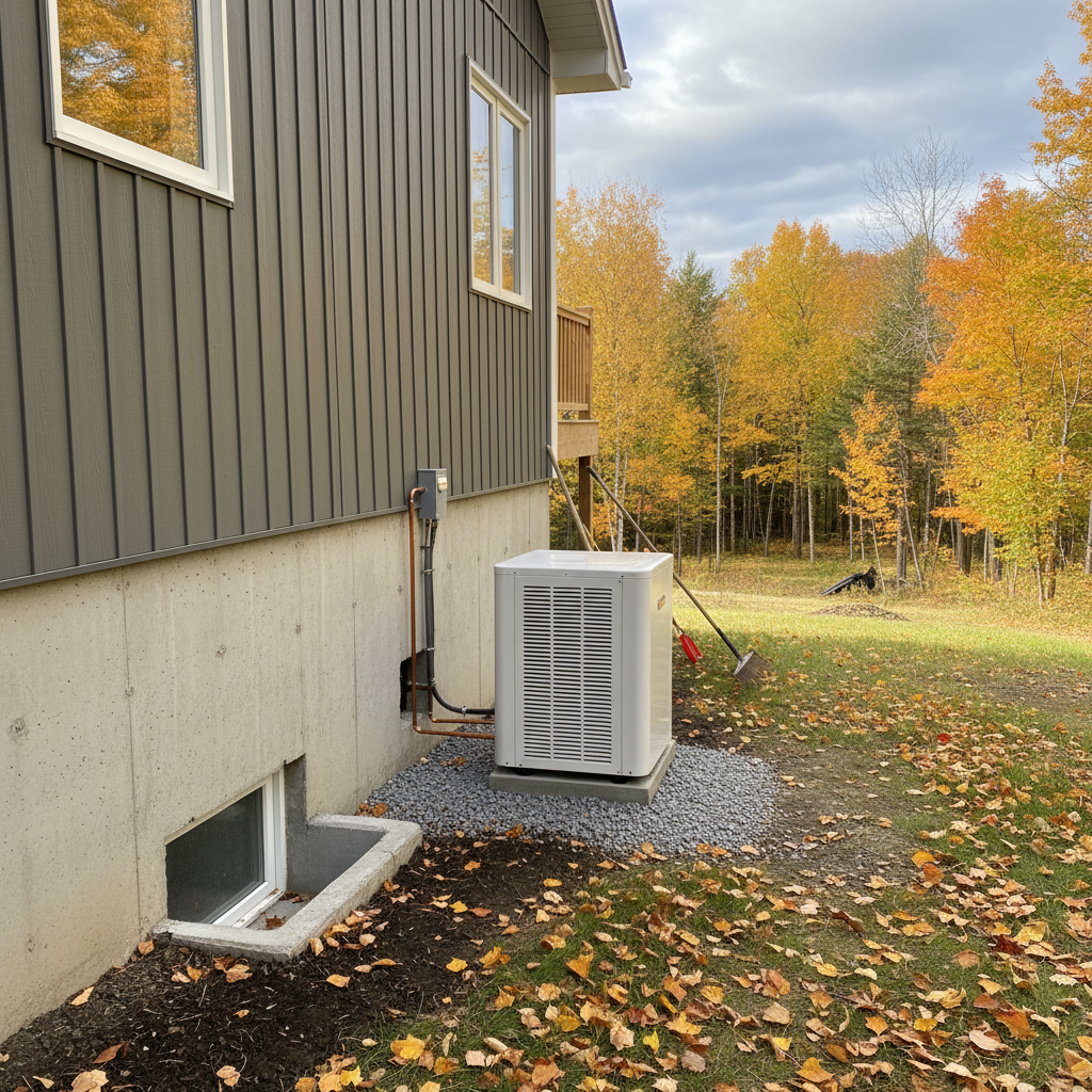 Thermopompe Sutton — installation professionnelle