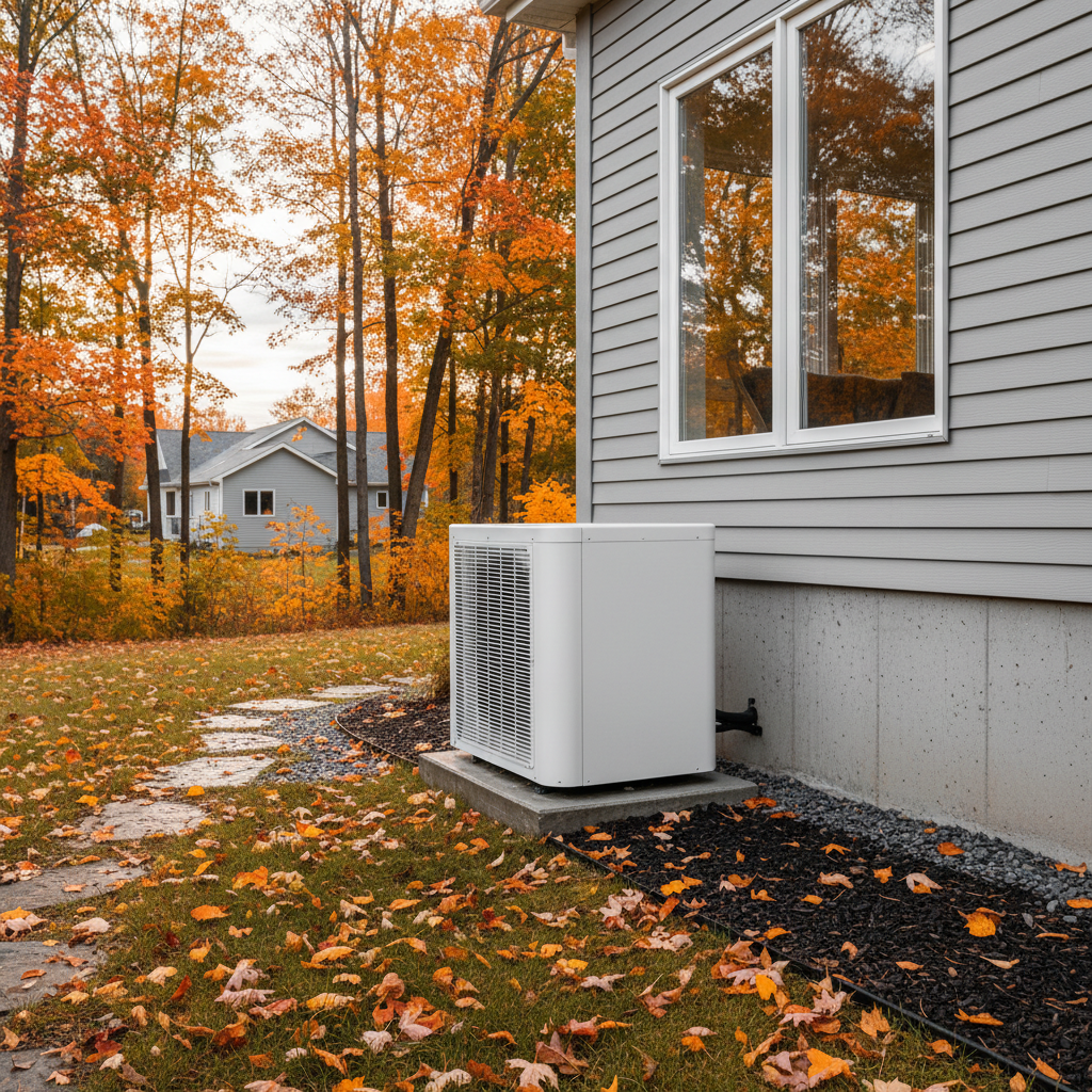 Thermopompe Upton — installation professionnelle