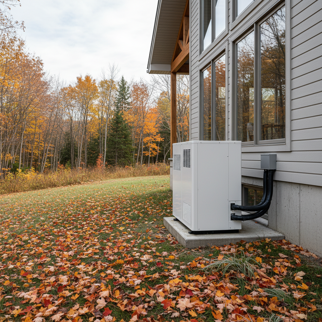 Thermopompe Saint-Augustin-de-Woburn — installation professionnelle