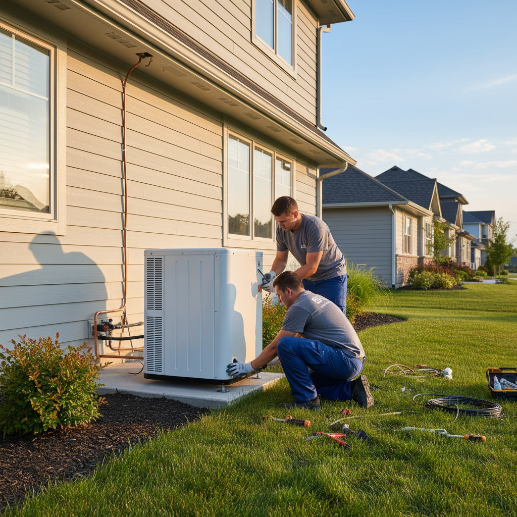 Thermopompe Lévis — installation professionnelle