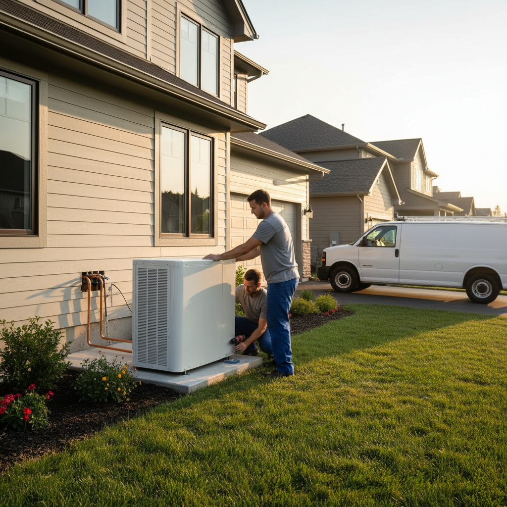 Thermopompe Val-Racine — installation professionnelle