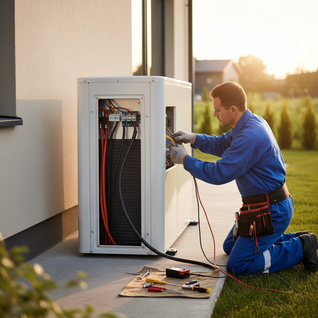 Thermopompe Farnham — installation professionnelle