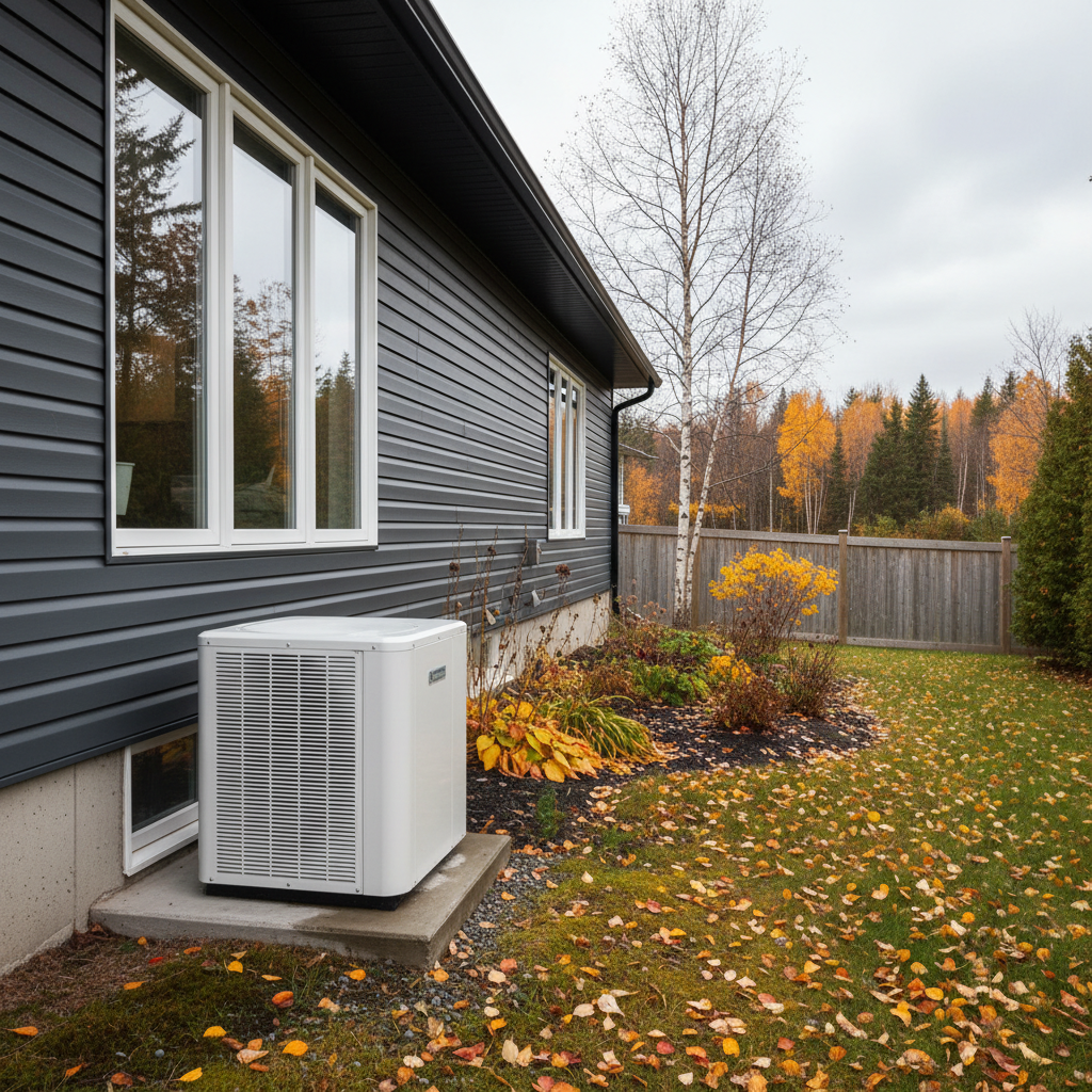 Thermopompe Dunham — installation professionnelle