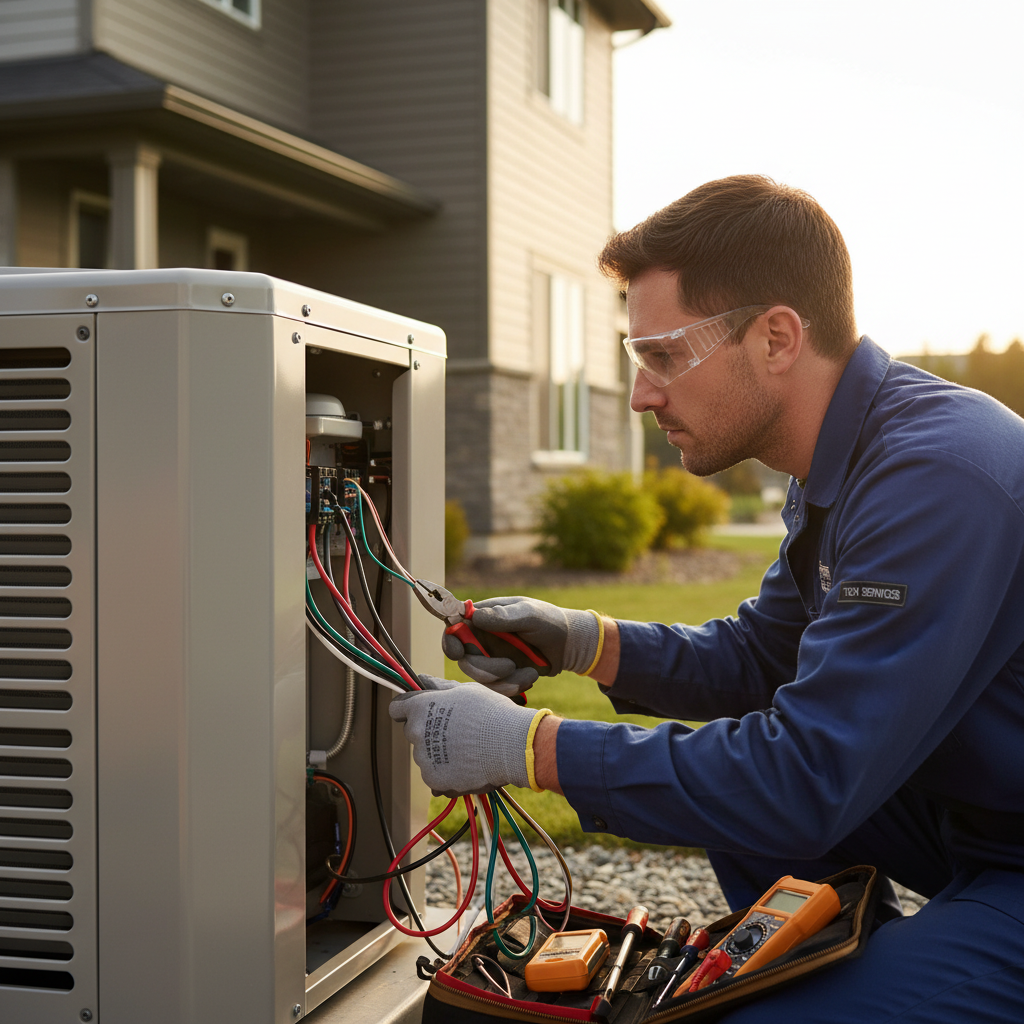 Thermopompe Les Cèdres — installation professionnelle