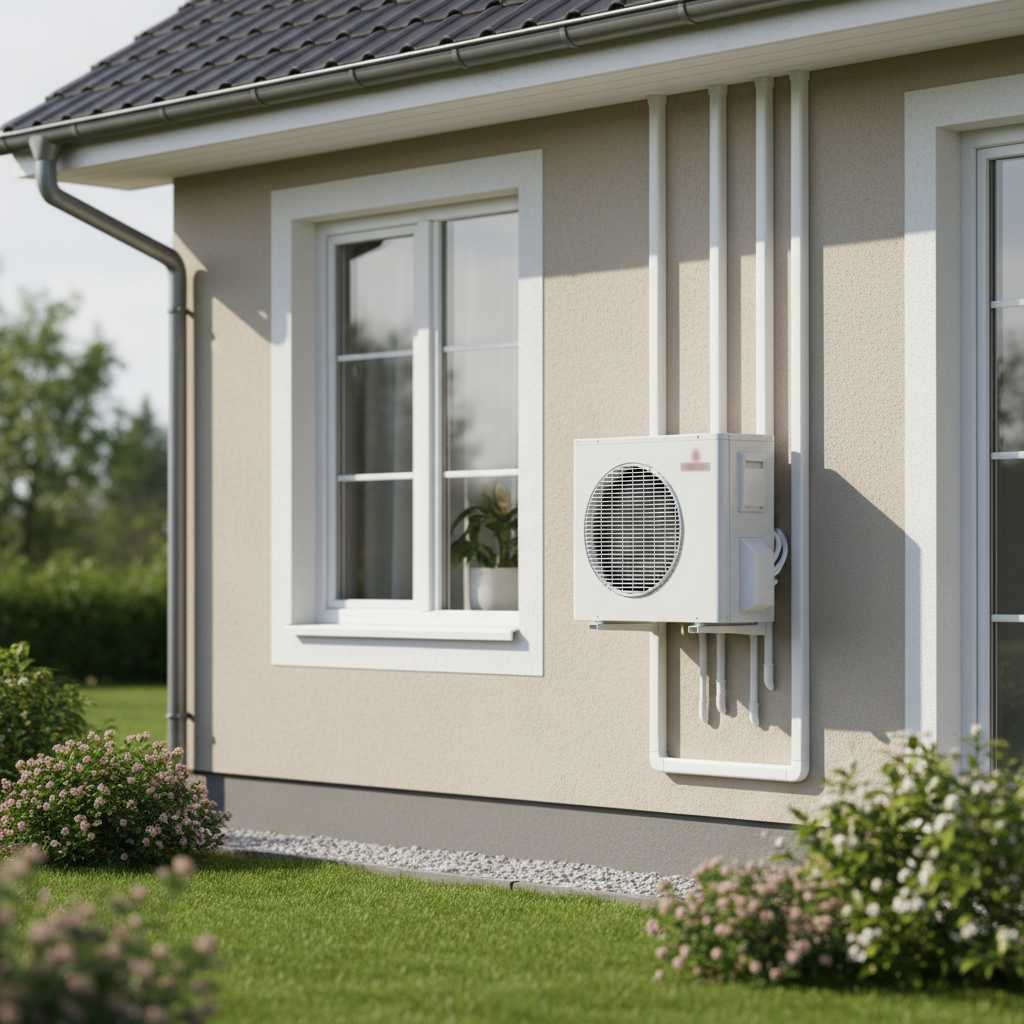 Thermopompe Hampden — installation professionnelle