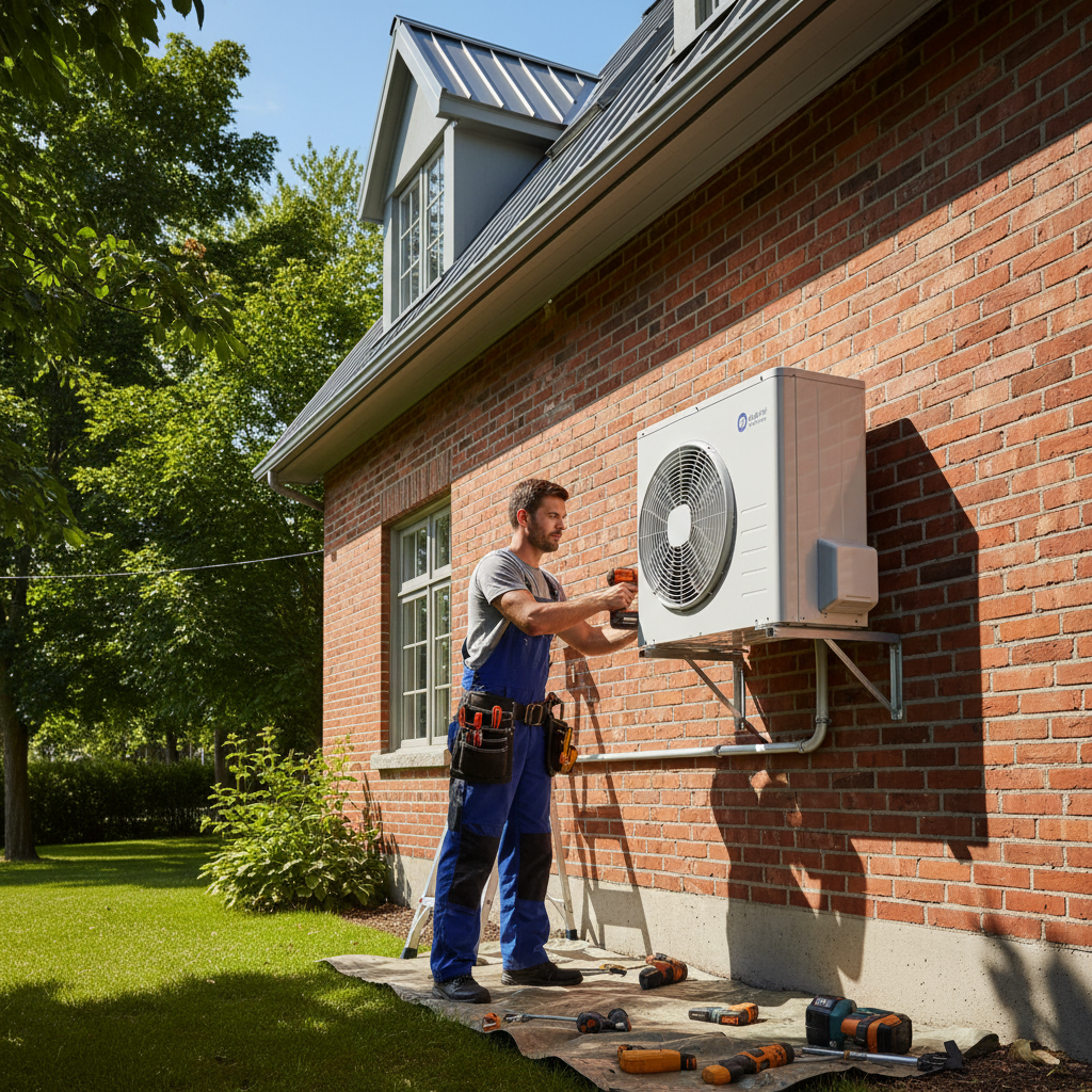 Thermopompe Coucoucache — installation professionnelle