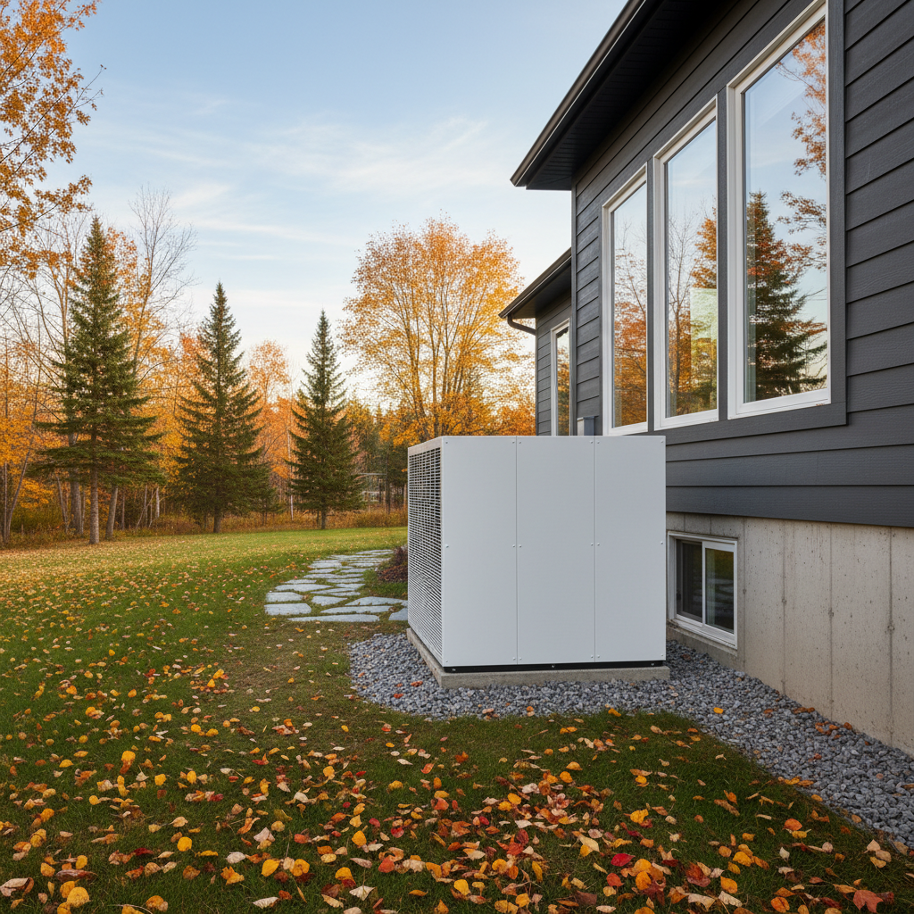 Thermopompe Mandeville — installation professionnelle