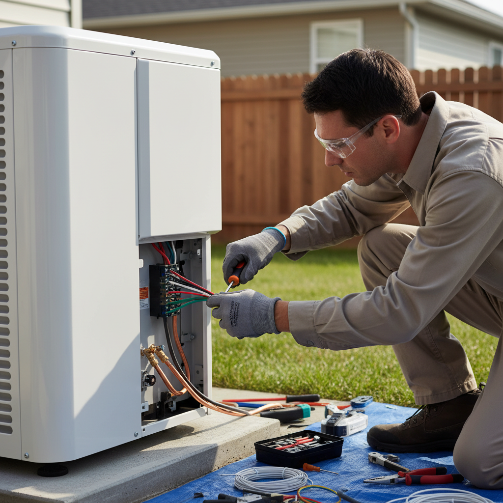 Thermopompe Warden — installation professionnelle