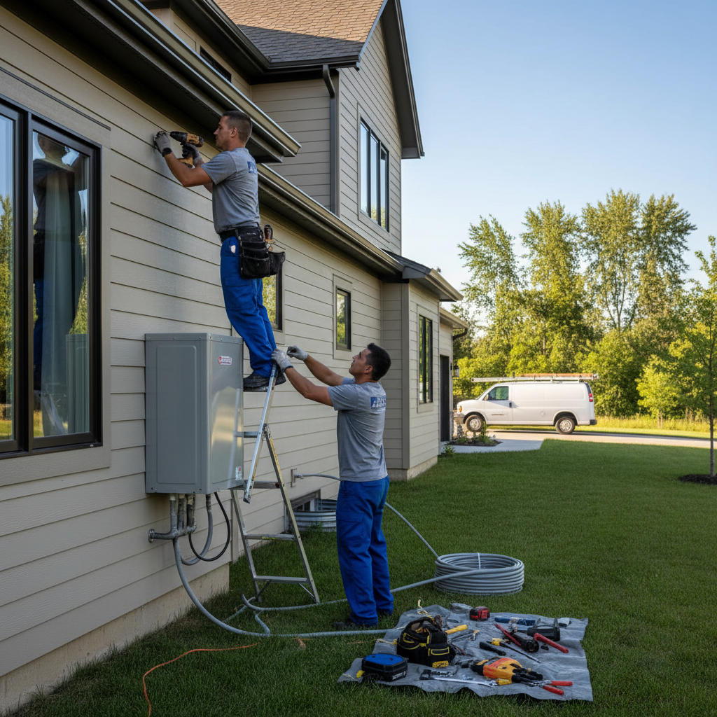 Thermopompe Brome — installation professionnelle