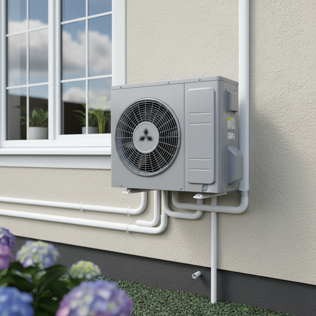 Thermopompe Dudswell — installation professionnelle