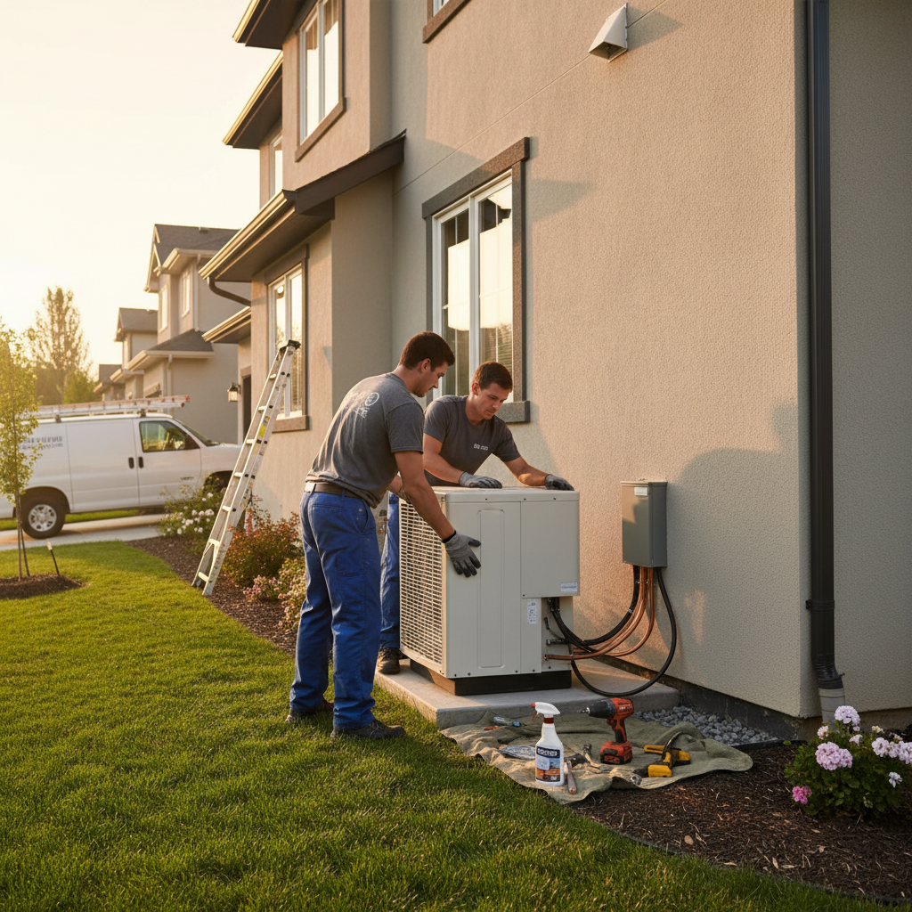 Thermopompe Saint-Paul-d'Abbotsford — installation professionnelle