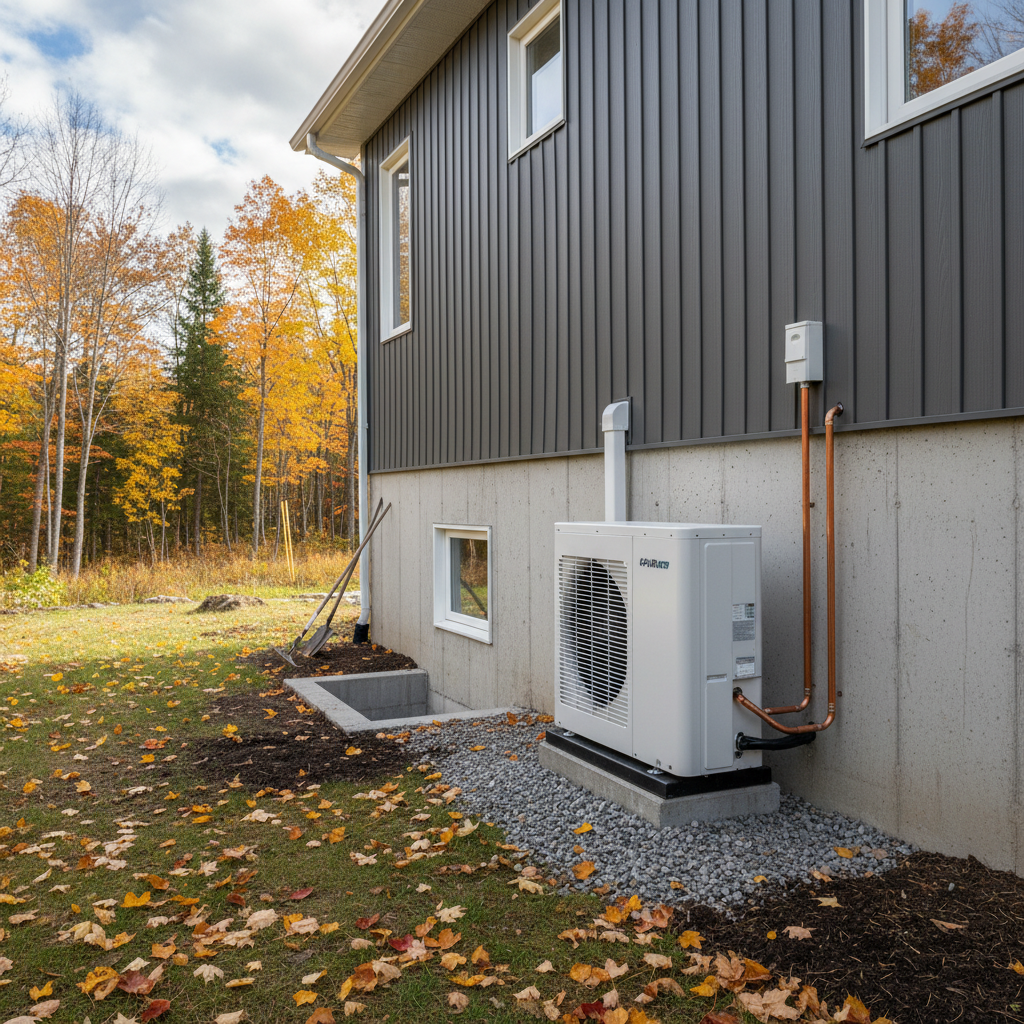 Thermopompe Rivière-Koksoak — installation professionnelle