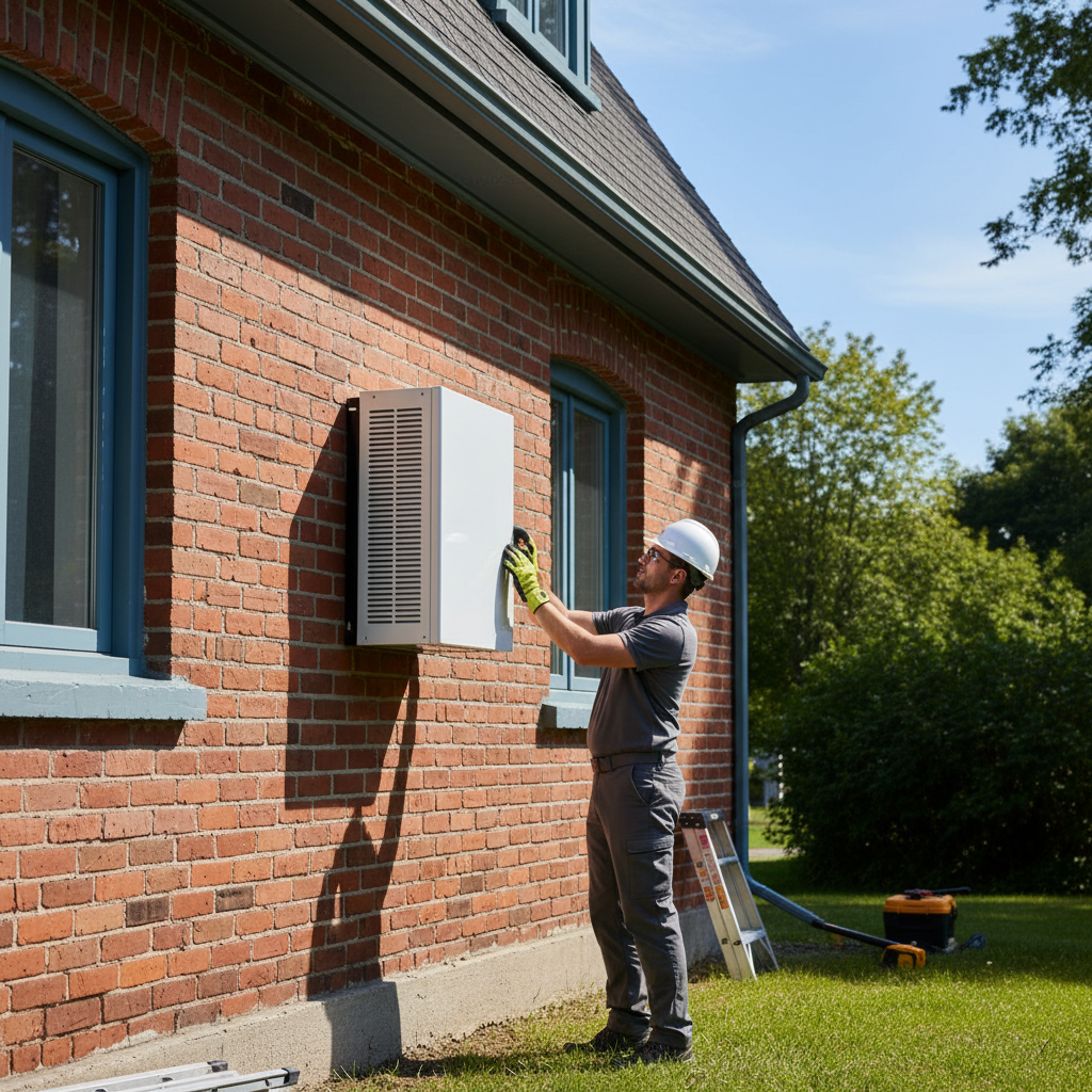 Thermopompe Escuminac — installation professionnelle