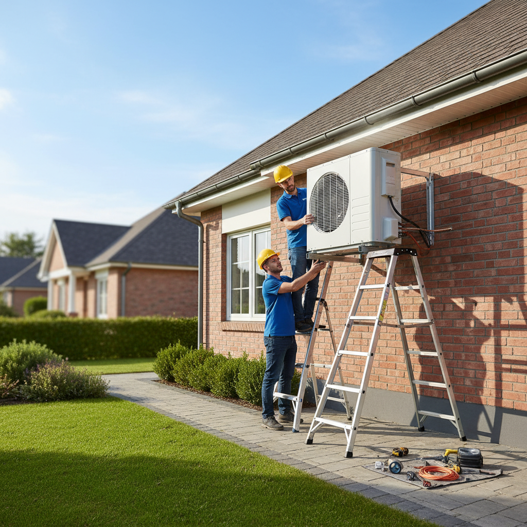 Thermopompe Saint-Gérard-Majella — installation professionnelle